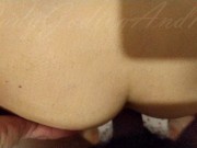Preview 4 of "Oh yes I enjoy...cum in my ass!" 💥💦💦💥 Loud moaning - Anal Creampie - Amateur couple - POV