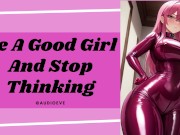 Preview 2 of Be A Good Girl And Stop Thinking | wlw Lesbian Gentle Femdom ASMR Audio Roleplay