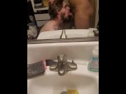 Preview 1 of BLOW JOB IN BATHROOM