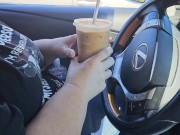 Preview 3 of I Asked A Stranger On The Side Of The Street To Jerk Off And Cum In My Ice Coffee- Bbw ssbbw butt