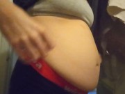 Preview 1 of Big Bloated Belly 1