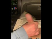 Preview 3 of Jerking off in my car with my friend watching