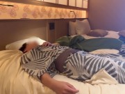 Preview 1 of Before dinner at a hot spring inn♡Video of an amateur couple doing lovey-dovey,SEX♡Japanese hentai