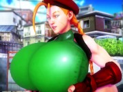 Preview 3 of Cammy Breast Expansion Overgrowing | Imbapovi