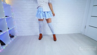 Anime Schoolgirl Dances❤️ for you and gets Fucked and Fucked Hard!❤️ XSanyAny