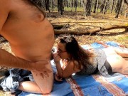 Preview 5 of Blowjob Diaries Vol 75. Getting my dick Sucked in the Woods!