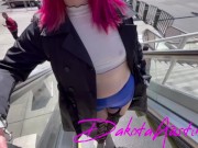 Preview 4 of Sheer top and booty shorts in Las Vegas - Full Video