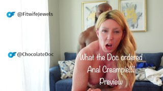 First video of Hotwife taking a huge BBC cock in the ass!