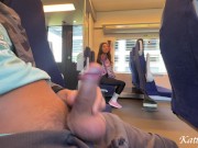 Preview 6 of A stranger showed me his dick on the train and I sucked in public