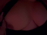 Preview 1 of BIG TITTIES. SEXY LATINA WOKE UP HORNY