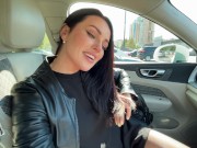 Preview 1 of Passers-by interfere with a blowjob in the car