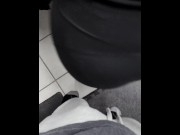Preview 6 of Pawg thick teen gf teases and bends over in tight leggings
