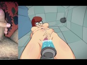 Preview 3 of Masturbandome en la ducha jugando