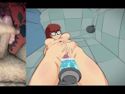 Preview 6 of Masturbandome en la ducha jugando