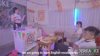 JERKAOKE | Hot Chinese Student Gets Fucked Int Clas