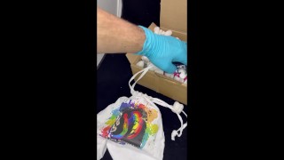 UNBOXING A PACKAGE IN LUSTFULROOM