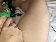 Preview 2 of Blowjob Machine Keeps Me Moaning Until I Cum