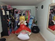 Preview 3 of Kigurumi Roll Breathplay and Inflatable Pillow Hump