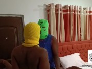 Preview 3 of THE AFRICAN MASKED COUPLE Part 2 (GHANA VS NIGERIA)