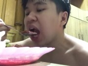 Preview 4 of EATING MY MOTHER COOKING PART 19