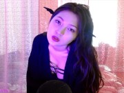 Preview 1 of [Roleplay] Sexy Asian Devil Girl Falls In Love With You ASMR