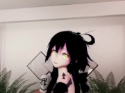 Preview 1 of Luo Tianyi Vocaloid Hentai Dance and Sex MMD 3D Black Hair Color Edit Smixix