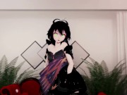 Preview 2 of Luo Tianyi Vocaloid Hentai Dance and Sex MMD 3D Black Hair Color Edit Smixix