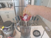 Preview 5 of Empress' First Weight Gain Shake Funneling with Feeder POV