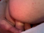 Preview 4 of 2 Large Toys, 1 Tight Butthole (DP)