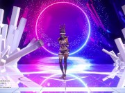 Preview 2 of [MMD] (G)I-DLE - NXDE Sexy Kpop Dance 4K League Of Legends Ahri Akali Kaisa Evelynn Uncensored