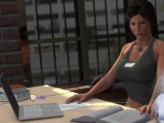 Preview 1 of CROFT Adventures - Lara Croft porn game (ep 1)