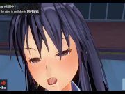 Preview 3 of Japanese Hentai anime lovers creampie sex ASMR earphones recommended