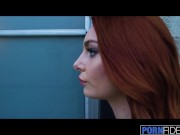 Preview 1 of PORNFIDELITY Redhead Lacy Lennon Gets Used
