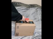 Preview 1 of Unboxing Realistic Sex Doll From Goyha