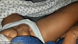 African Babe Folded Up, Pussy Drilled by BBC