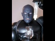 Preview 2 of MuscleSuitMen - SMITIZEN MASK, LOAD CUM, MASTURBATION