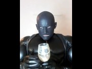 Preview 4 of MuscleSuitMen - SMITIZEN MASK, LOAD CUM, MASTURBATION