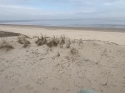 Preview 4 of Risky blowjob on Baltic sea beach