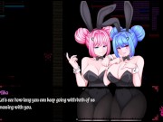 Preview 4 of Domina Game E58 - Double FootJob with Maki and Mika