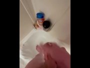 Preview 6 of Jerking off in the Shower until I Cum in SLO MO