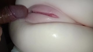 Boyfriend played a trick on cute Maria♡Real amateur couple who have creampie sex♡Japanese hentai