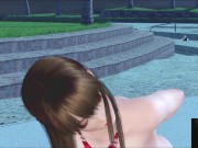 Preview 2 of Dead or Alive Xtreme Venus Vacation Leifang Springtime Schoolwear Nude Mod Fanservice Appreciation