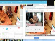 Preview 2 of That girl next door keeps coming back!! Behind the scenes pov of banging her on chaturbate
