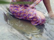 Preview 5 of ලොකු නෝනා ගගේ නානවා හොරෙන් බලන් sri lanka servant fuck to loku madam while bathing river sex xxx
