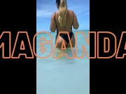 Preview 2 of MAGANDA BTS Beach Bikini Vibes! Some fun playing at the place that gets me WET!!!