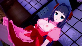 Japanese brunette Asuka enjoys threesome sex uncensored.