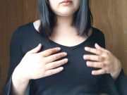 Preview 1 of A Japanese woman who cums with a voice like a pig because nipple masturbation feels so good ♥️