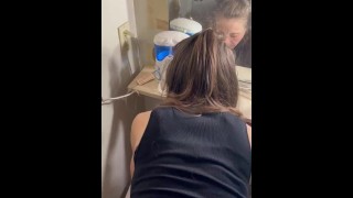 Homeless Skank Sucks And Fucks Me In My Bathroom
