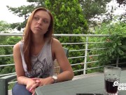 Preview 2 of Sexy Czech Brunette Morgan Rodriguez Enjoys Kinky Solo Action - LETSDOEIT