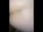 Preview 3 of 23 y/o black stud fucks hotwife on top of cuck